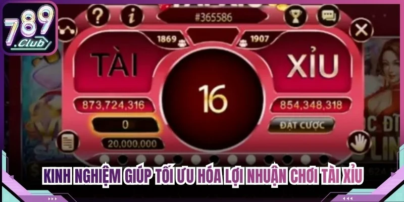 Kinh nghiệm hữu ích giúp anh em tối ưu hóa lợi nhuận chơi tài xỉu