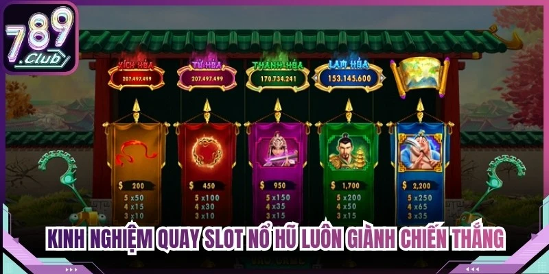 Kinh nghiệm quay slot nổ hũ Natra 789Club luôn giành chiến thắng