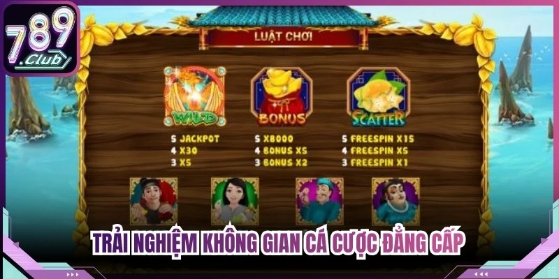 Trải nghiệm không gian cá cược đẳng cấp cùng quyết chiến giành tiền 789Club